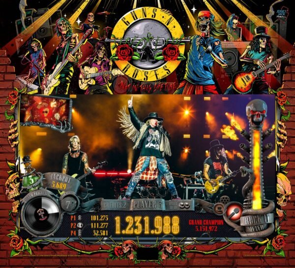 Guns N’ Roses Pinball
