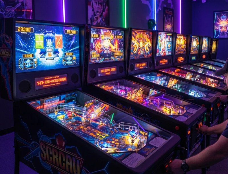 Modern Premium Pinball Machines