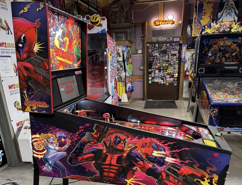 Movie-Themed Pinball Machines